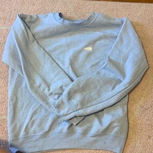 One size Brandy Melville light blue crew neck